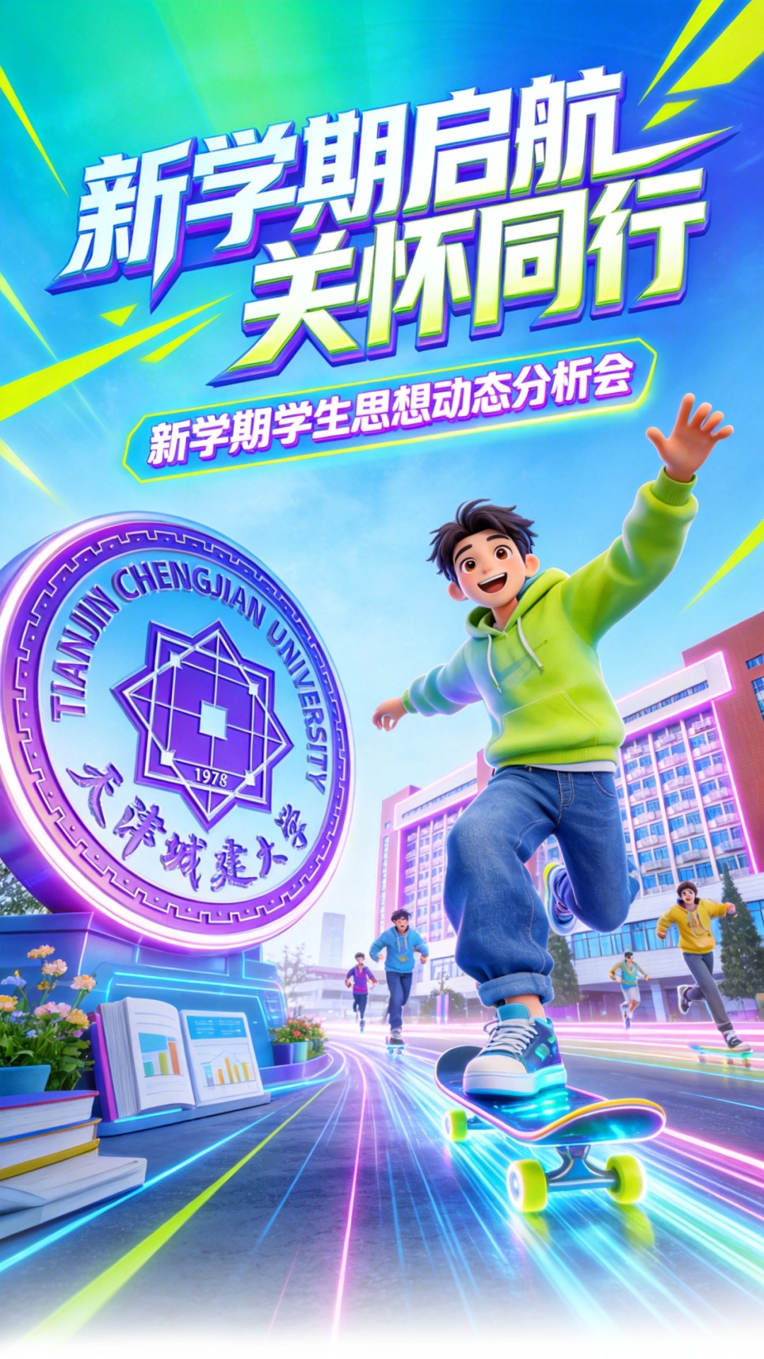 新學(xué)期啟航，關(guān)懷同行，學(xué)校召開(kāi)新學(xué)期學(xué)生思想動(dòng)態(tài)分析會(huì)